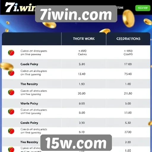 Comparação entre 7iwin.com e outros sites de jogos